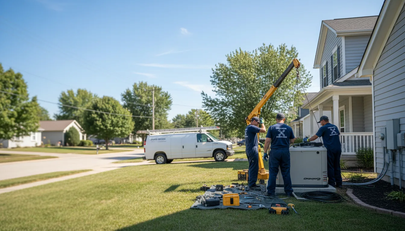 Generator Installation in Shamrock, TX near me